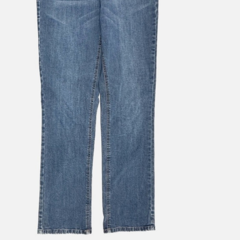 J. Jill Blue Straight Leg Jeans Classic Style